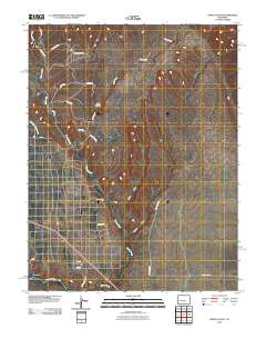Pierce Gulch 2010 topographic map thumbnail