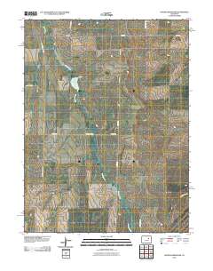 Noonen Reservoir 2010 topographic map thumbnail