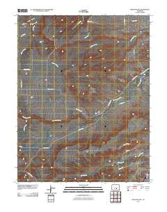 Muldoon Hill 2010 topographic map thumbnail