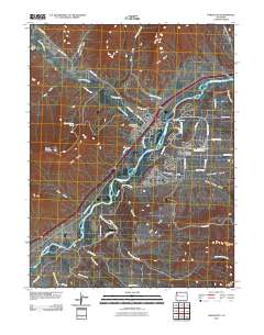 Parachute 2010 topographic map thumbnail