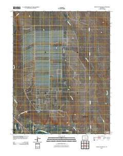 North Avondale 2010 topographic map thumbnail