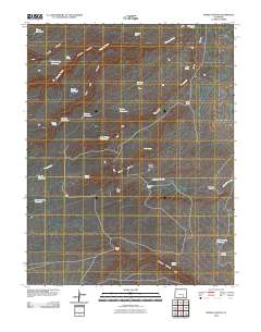 Myers Canyon 2010 topographic map thumbnail