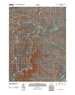 Reservoir Draw 2010 topographic map thumbnail