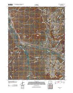 Sedalia 2010 topographic map thumbnail