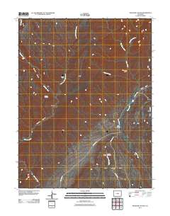 Phantom Canyon 2011 topographic map thumbnail