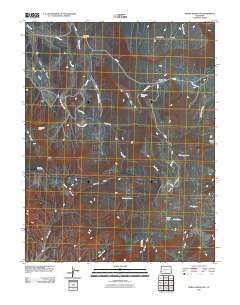 North Mountain 2010 topographic map thumbnail