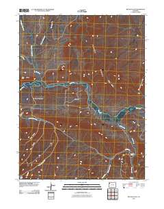 Rough Gulch 2010 topographic map thumbnail