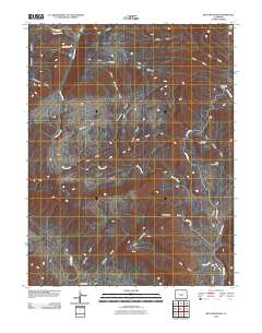 Rice Mountain 2010 topographic map thumbnail