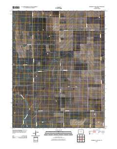 Sheridan Lake SW 2010 topographic map thumbnail