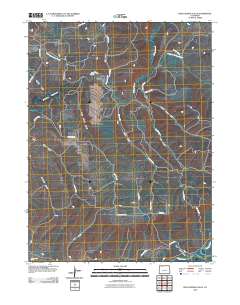 Rock Spring Gulch 2010 topographic map thumbnail