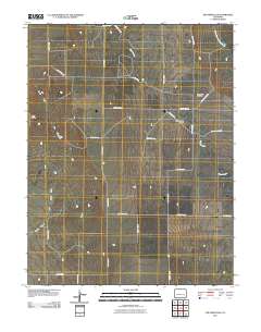 The Pinnacles 2011 topographic map thumbnail