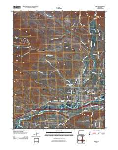 Rifle 2010 topographic map thumbnail