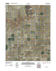 Saunders 2010 topographic map thumbnail
