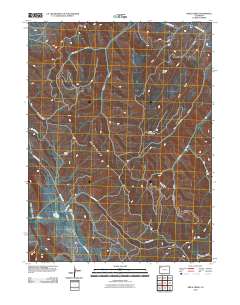 Price Creek 2010 topographic map thumbnail