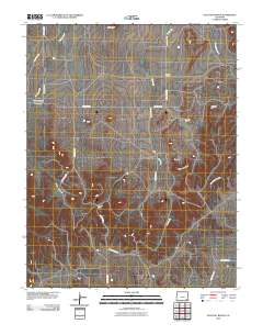 Plug Hat Ranch 2010 topographic map thumbnail