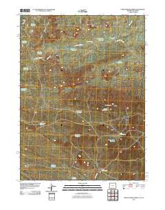 Upper Powder Spring 2010 topographic map thumbnail