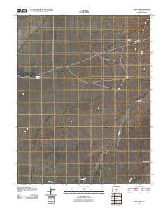 Sand Camp 2010 topographic map thumbnail