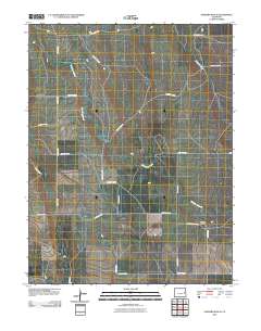 Sanders Ranch 2010 topographic map thumbnail