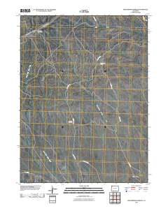 Sheepherder Springs 2010 topographic map thumbnail