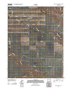 Punkin Center NW 2010 topographic map thumbnail