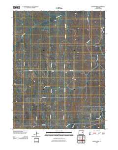 Ramah North 2010 topographic map thumbnail