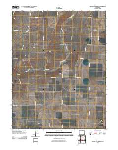 Two Butte Springs 2010 topographic map thumbnail