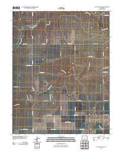 Two Buttes NW 2010 topographic map thumbnail