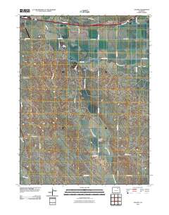 Vallery 2010 topographic map thumbnail