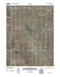 Trimble Lake 2010 topographic map thumbnail