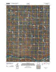 Vernon SW 2010 topographic map thumbnail