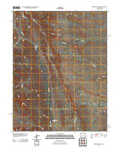 Timber Mountain 2010 topographic map thumbnail