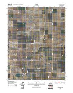 Towner SE 2010 topographic map thumbnail