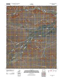 Vega Corral 2010 topographic map thumbnail