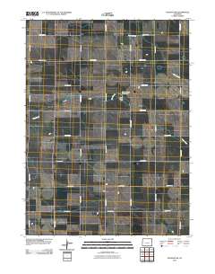 Venango SW 2010 topographic map thumbnail