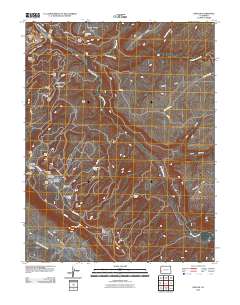 Uravan 2010 topographic map thumbnail