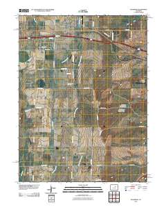 Strasburg 2010 topographic map thumbnail
