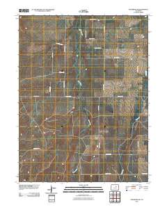 Strasburg SW 2010 topographic map thumbnail
