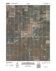 Big Spring Creek 2010 topographic map thumbnail