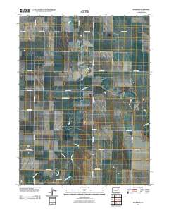 Woodrow 2010 topographic map thumbnail