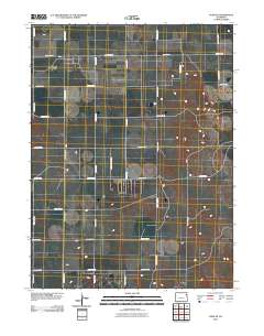 Yuma NE 2010 topographic map thumbnail