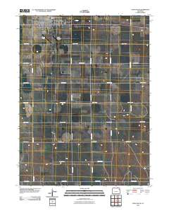 Yuma South 2010 topographic map thumbnail