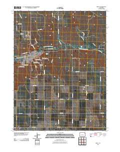 Wray 2010 topographic map thumbnail