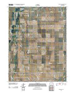 Wiggins SW 2010 topographic map thumbnail