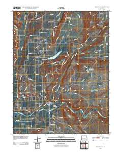 Orchard City 2010 topographic map thumbnail