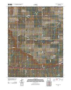 Genoa West 2010 topographic map thumbnail