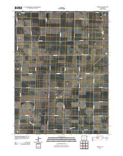 Amherst 2010 topographic map thumbnail