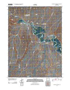 Juniper Hot Springs 2010 topographic map thumbnail