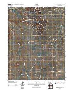 Russellville Gulch 2010 topographic map thumbnail