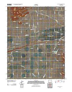 San Acacio 2010 topographic map thumbnail