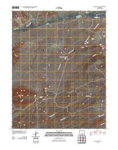 Black Hills 2010 topographic map thumbnail